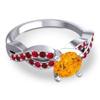 Modern Pave Kamini Ring