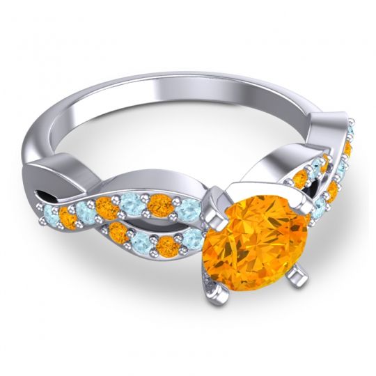 Modern Pave Kamini Ring