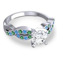 Modern Pave Kamini Ring