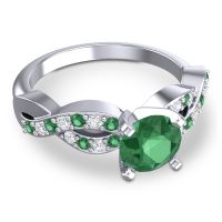 Modern Pave Kamini Ring