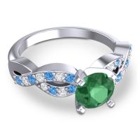 Modern Pave Kamini Ring