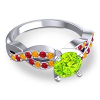 Modern Pave Kamini Ring