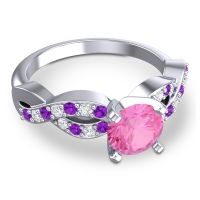 Modern Pave Kamini Ring