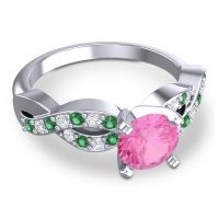 Modern Pave Kamini Ring