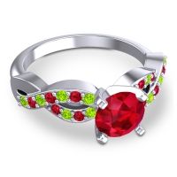 Modern Pave Kamini Ring