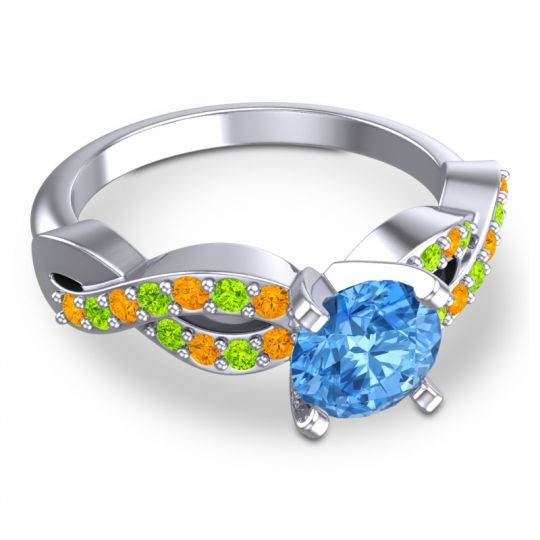 Modern Pave Kamini Ring