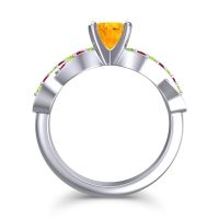 Modern Pave Kamini Ring