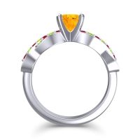 Modern Pave Kamini Ring