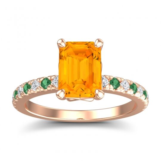 Classic Emerald Cut Samicina Ring