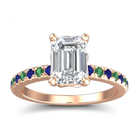 Classic Emerald Cut Samicina Ring