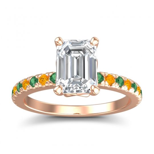 Classic Emerald Cut Samicina Ring