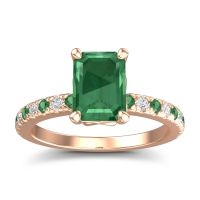 Classic Emerald Cut Samicina Ring