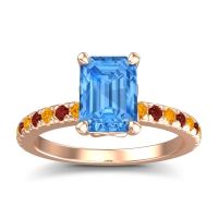 Classic Emerald Cut Samicina Ring