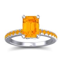 Classic Emerald Cut Samicina Ring