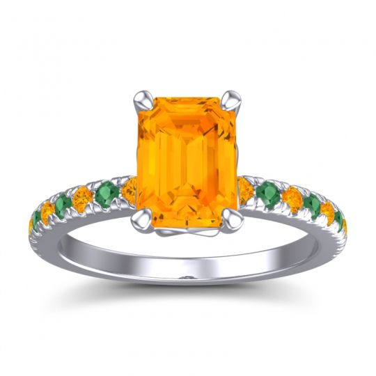 Classic Emerald Cut Samicina Ring