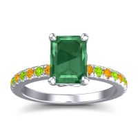 Classic Emerald Cut Samicina Ring