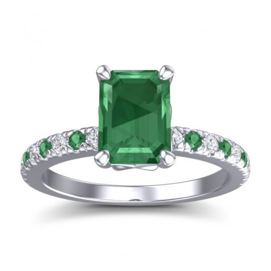 Classic Emerald Cut Samicina Ring