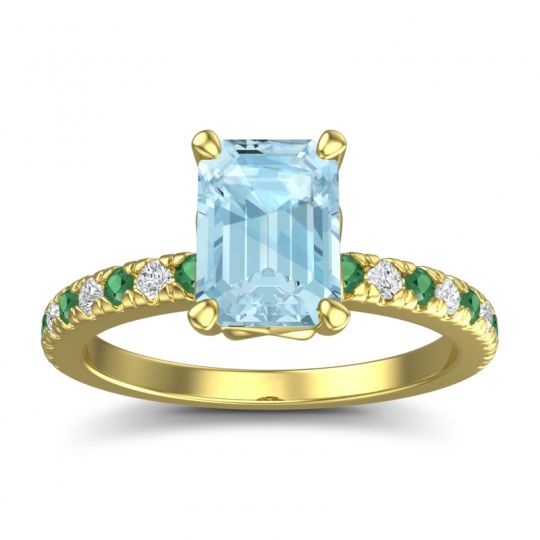 Classic Emerald Cut Samicina Ring