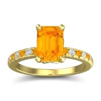 Classic Emerald Cut Samicina Ring