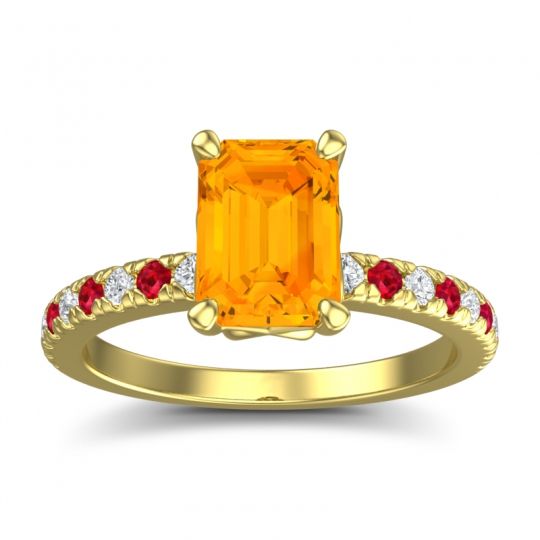 Classic Emerald Cut Samicina Ring