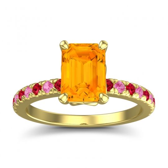 Classic Emerald Cut Samicina Ring