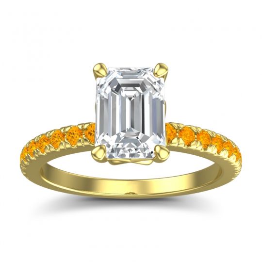 Classic Emerald Cut Samicina Ring