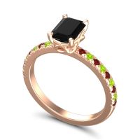 Classic Emerald Cut Samicina Ring