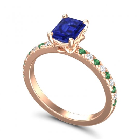 Classic Emerald Cut Samicina Ring