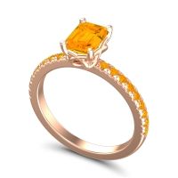 Classic Emerald Cut Samicina Ring