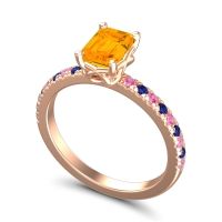 Classic Emerald Cut Samicina Ring