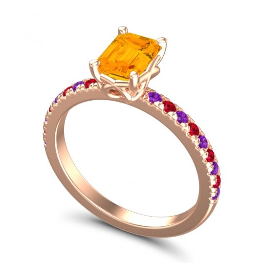 Classic Emerald Cut Samicina Ring