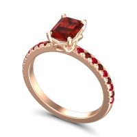 Classic Emerald Cut Samicina Ring