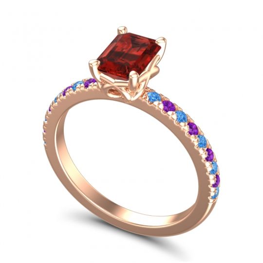 Classic Emerald Cut Samicina Ring