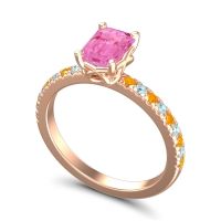 Classic Emerald Cut Samicina Ring