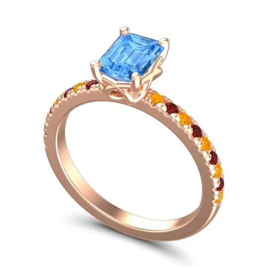 Classic Emerald Cut Samicina Ring