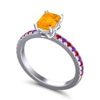 Classic Emerald Cut Samicina Ring