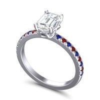 Classic Emerald Cut Samicina Ring