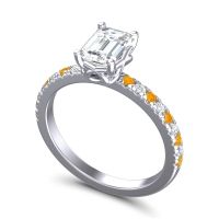 Classic Emerald Cut Samicina Ring