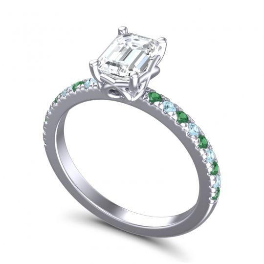 Classic Emerald Cut Samicina Ring