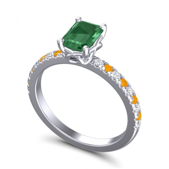 Classic Emerald Cut Samicina Ring