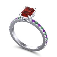 Classic Emerald Cut Samicina Ring