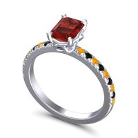 Classic Emerald Cut Samicina Ring