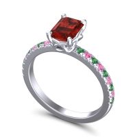Classic Emerald Cut Samicina Ring
