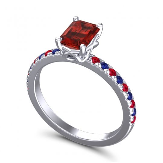 Classic Emerald Cut Samicina Ring