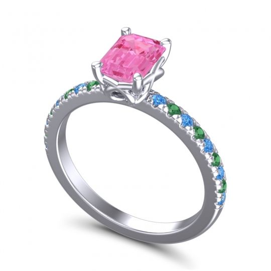 Classic Emerald Cut Samicina Ring