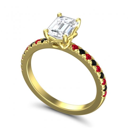 Classic Emerald Cut Samicina Ring