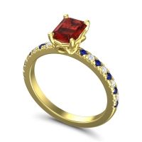 Classic Emerald Cut Samicina Ring