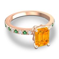 Classic Emerald Cut Samicina Ring