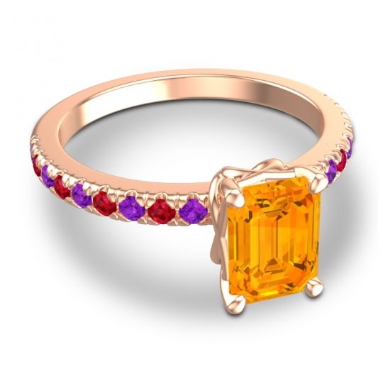 Classic Emerald Cut Samicina Ring