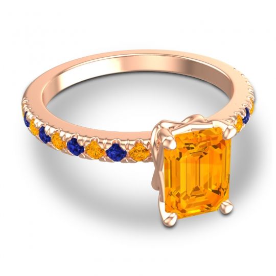 Classic Emerald Cut Samicina Ring